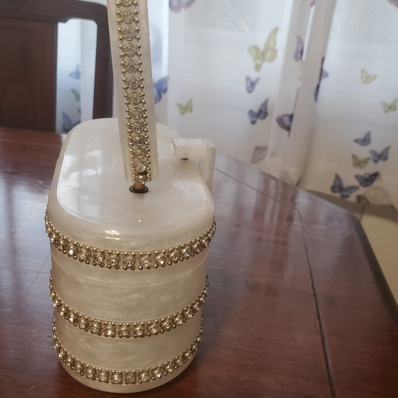 Gilli Original Rhinestone Lucite Purse - Picture 6 of 13